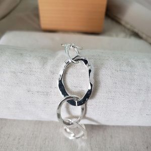 Organic Link Toggle Bracelet